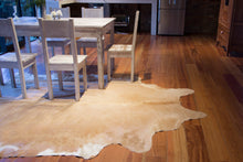 Load image into Gallery viewer, Cream Cowhide rug