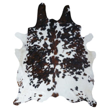 Load image into Gallery viewer, Real Cowhide rug Salt and Pepper Tricolor | Decohides®