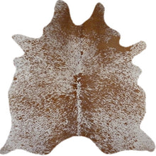 Load image into Gallery viewer, Real Cowhide Rug Salt and Pepper Brown and White | Decohides®