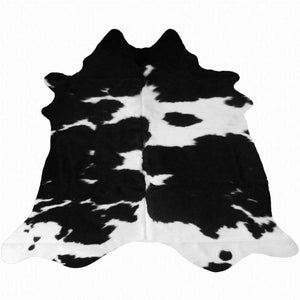 Real Cowhide Rug Black and White | Decohides®
