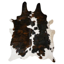 Load image into Gallery viewer, Cowhide Rug Brindle and White